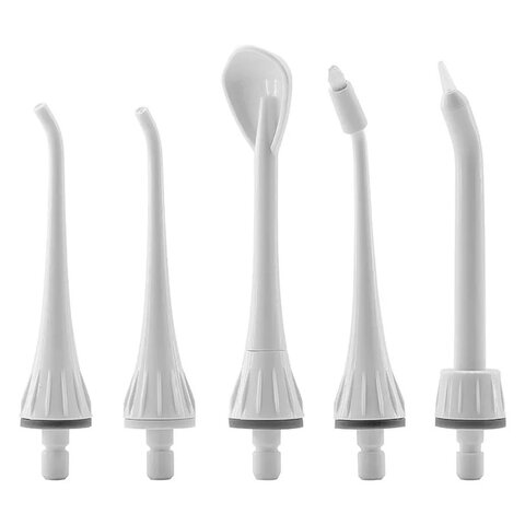 Ирригатор для полости рта (НДС 10%) B.WELL TH-912, портативный, емкость резервуара 0,15 л, 5 насадок, бело-серый