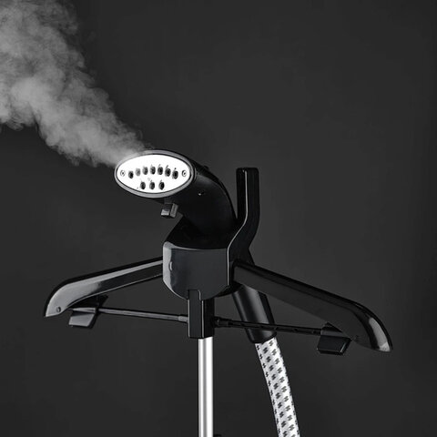 Отпариватель SCARLETT SC-GS130S10, 1950 Вт, пар 32 г/мин, резервуар 1,3 л, 11 режимов, черный