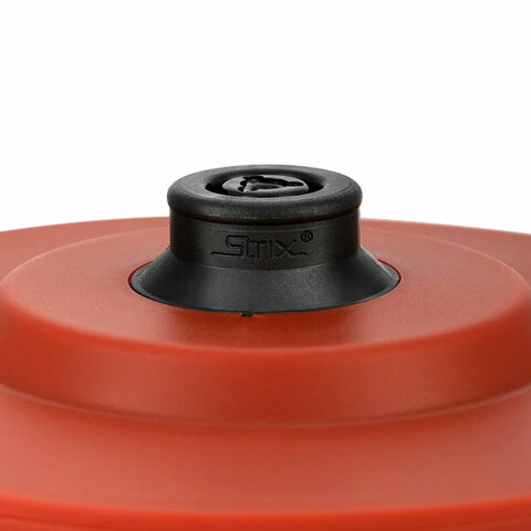 Чайник KITFORT КТ-6115-3, 1,5 л, 1800 Вт, закрытый нагревательный элемент, ТЕРМОРЕГУЛЯТОР, двойные стенки, красный