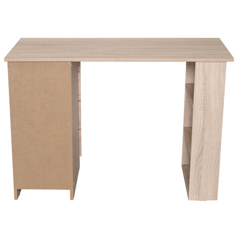 Стол письменный/компьютерный BRABIX "Scandi CD-016", 1100х500х750 мм, 4 ящика, дуб сонома, 641892, ЦБ013707-2