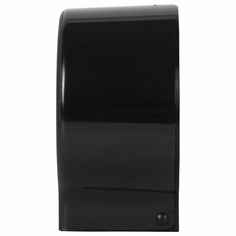 Диспенсер для туалетной бумаги LAIMA PROFESSIONAL ORIGINAL (Система T2), малый, черный, ABS-пластик, 605767