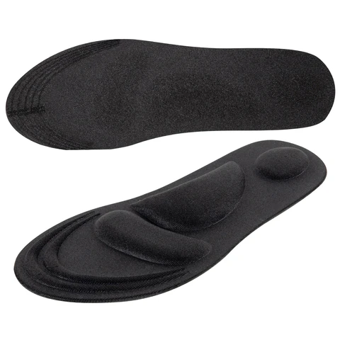 Стельки для обуви с супинатором 4D COMFORT PLUS, материал FOAM, размер RU 34-39 / EU 35-40, с линиями выреза, SHEGRA (ШЕГРА), 700744