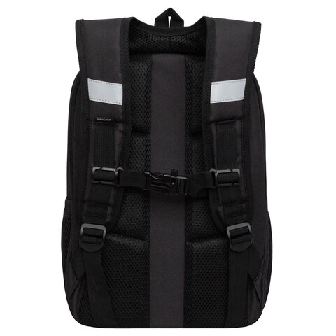 Ранец GRIZZLY анатомическая спинка, 2 отделения, для девочек, "SPARKLING CAT", 37х26х16 см, RAw-594-4/1