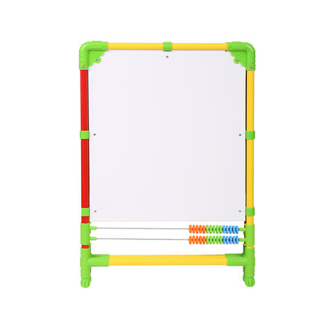 Мольберт растущий для мела/магнитно-маркерный, 53х46 см, BRAUBERG "NIKA KIDS", светофор, 238051