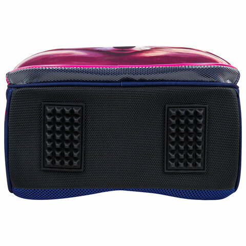 Ранец BRAUBERG PREMIUM, 2 отделения, с брелоком, "Cute fox", LED-ЛАМПОЧКИ, 38х29х16 см, 272019