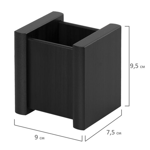 Набор подарочный настольный BESTAR "Platon" из дерева, 11 предметов, цвет "черное дерево", 237214