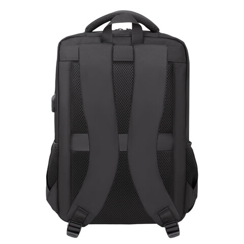 Рюкзак HEIKKI UTILITY (ХЕЙКИ) универсальный, 2 отделения, отделение для ноутбука, USB-порт, 44х31х17 см, 273862