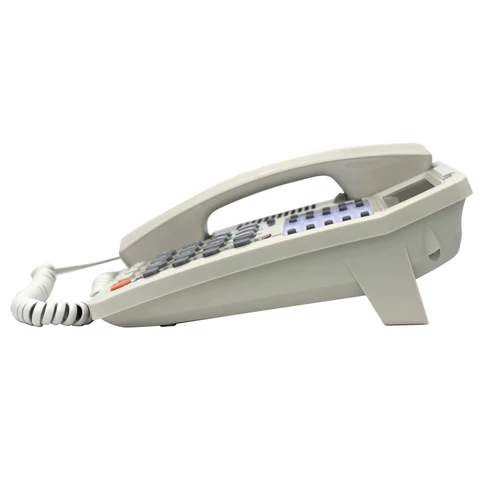 Телефон RITMIX RT-495 white, АОН, спикерфон, память 60 номеров, тональный / импульсный режим, белый, 80002153