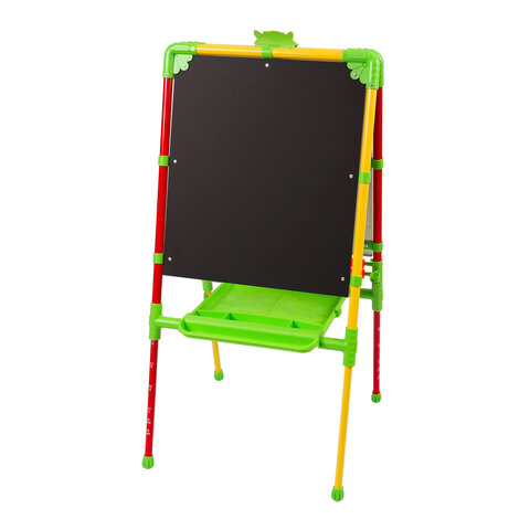 Мольберт растущий для мела/магнитно-маркерный, 53х46 см, BRAUBERG "NIKA KIDS", светофор, 238051