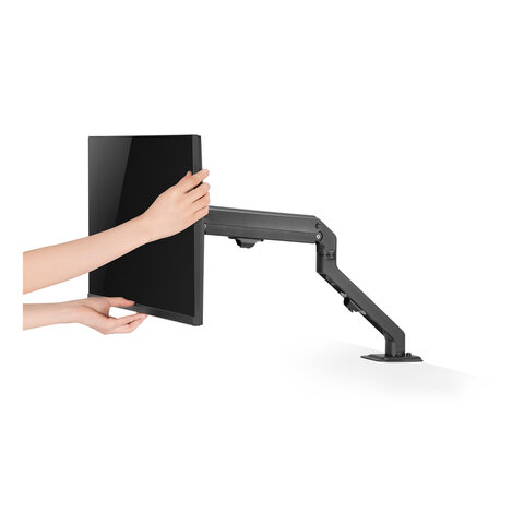 Кронштейн для монитора настольный VESA 75х75, 100х100, 17"-27", до 7 кг, SONNEN MOTION, 455944