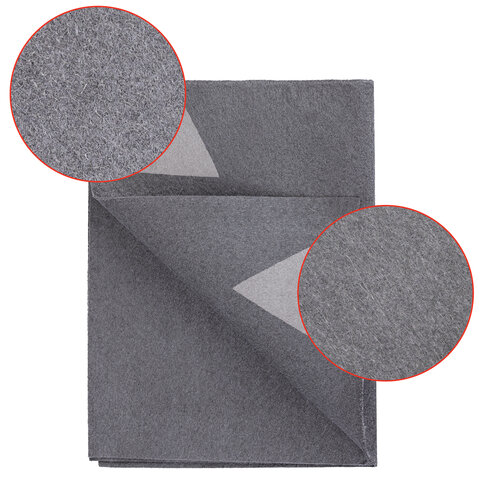 Салфетка КОРЕЙСКАЯ УМНАЯ для дома и авто УБОРКА БЕЗ РАЗВОДОВ, 30х40 см, НАБОР 2 штуки, УНИВЕРСАЛЬНАЯ, LAIMA, 700222