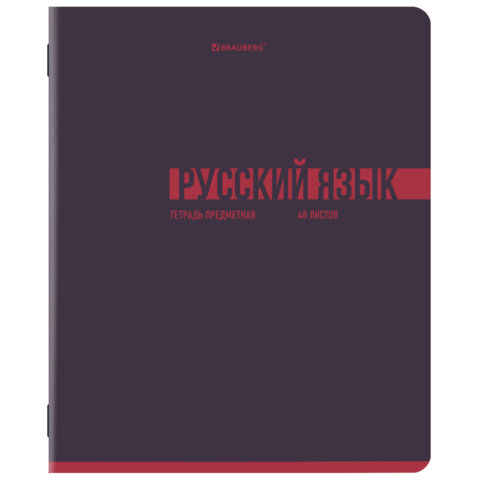 Тетради предметные, КОМПЛЕКТ 12 ПРЕДМЕТОВ, 48 л., обложка картон, BRAUBERG "VIBE", 405163