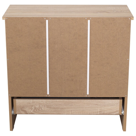 Комод BRABIX "Scandi CM-001", 750х330х730 мм, 4 ящика, ЛДСП, дуб сонома, 641901, ЦБ013659 -2
