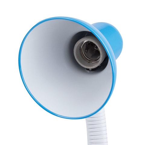 Настольная лампа / светильник SONNEN OU-603, на подставке, цоколь Е27, "Сова", синий, 236674