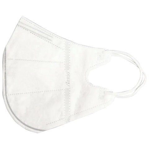 Маски одноразовые медицинские КОМПЛЕКТ 50 шт., 3-х слойные, белые, фильтр СМС