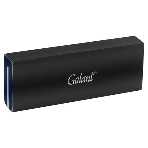 Ручка шариковая GALANT "Black", корпус черный, ежедневник недатированный А5 черный, пакет, 880904
