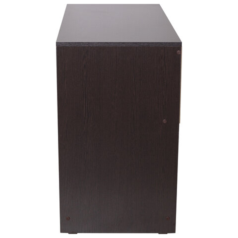 Стол письменный/компьютерный BRABIX "Scandi CD-017", 900х450х750 мм, 2 ящика, венге, 641896, ЦБ013706-3