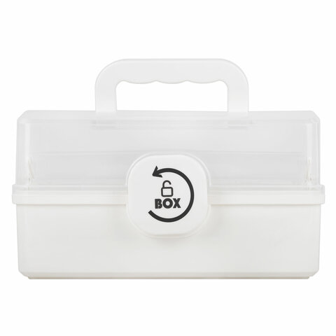 Аптечка домашняя органайзер для хранения универсальный размер MINI 29х19,3х15,9 см, DASWERK (ДАСВЕРК), 608476