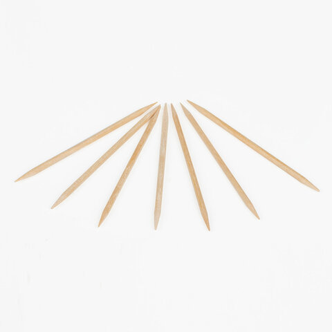 Зубочистки бамбуковые 200 штук в диспенсере, WELDAY (ВЭЛДЭЙ), 607567