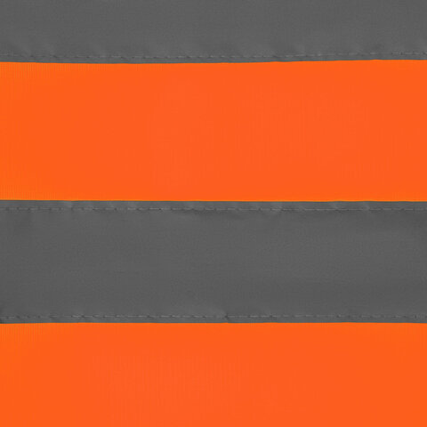 Жилет сигнальный, 2 светоотражающие полосы, ОРАНЖЕВЫЙ, XXL (56-58), ГРАНДМАСТЕР, 610887