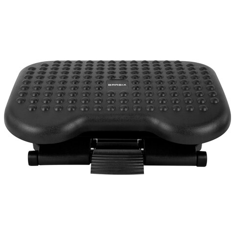 Подставка для ног BRABIX "Ultra 1" 46х34 см, регулировка высоты и угла наклона, 533036