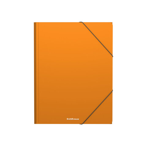 Папка на резинках ERICH KRAUSE "Matt Neon", до 300 листов, ассорти, 600 мкм, 50388