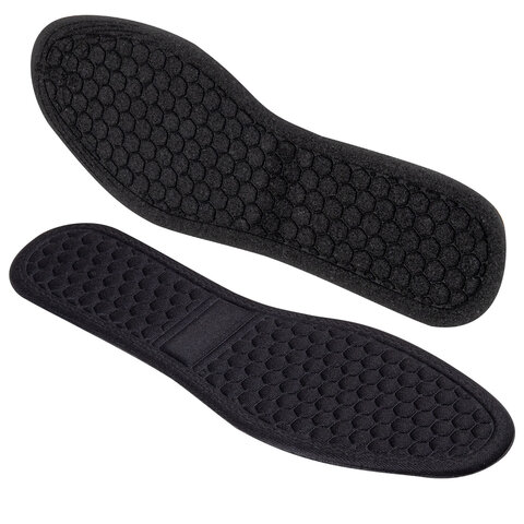 Стельки для обуви с МАССАЖНЫМ ЭФФЕТОМ, материал HI-POLY, размер RU 34-39 / EU 35-40, с линиями выреза, SHEGRA (ШЕГРА), 700754