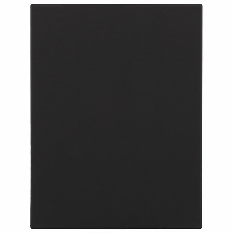Холст на подрамнике черный BRAUBERG ART CLASSIC, 50х60см, 380 г/м, хлопок, мелкое зерно, 191652