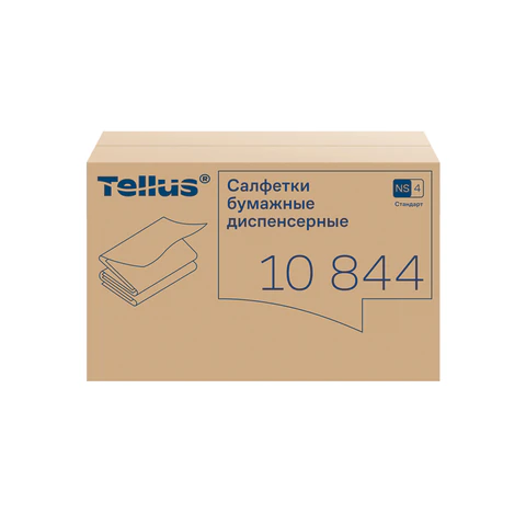 Салфетки Tellus/TORK (Система N4) Xpressnap Universal, 2-слойные, КОМПЛЕКТ 20 шт., 200 шт., белые, 10844