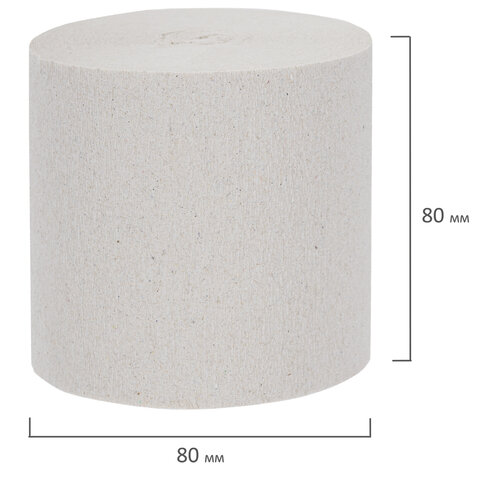 Бумага туалетная бытовая, 25 м, без втулки (супер-эконом), М-20