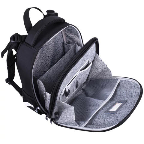 Ранец BRAUBERG SHINY, 2 отделения, с брелком, "Tiger", СВЕТЯЩИЙСЯ РИСУНОК, 38х28х14 см, 270698