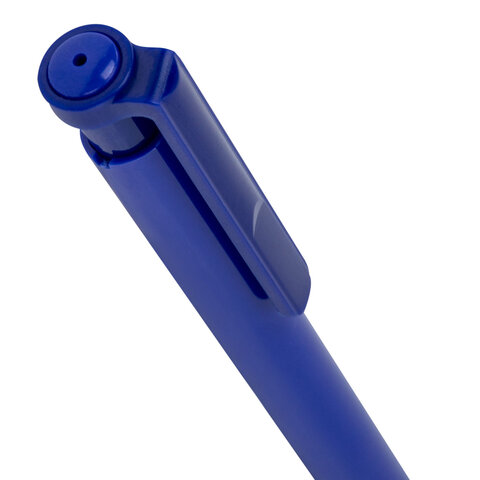 Ручки шариковые автоматические BRAUBERG A-30 "WRITING 3.0", КОМПЛЕКТ 12 ШТ, СИНИЕ, пишущий узел 0,5 мм, линия письма 0,25 мм, 144340
