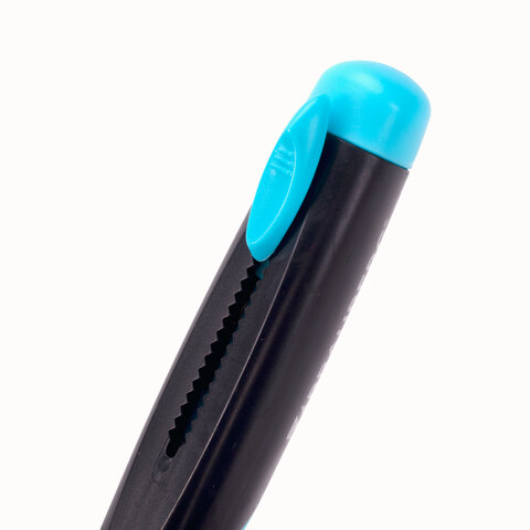 Ластик выдвижной BRAUBERG "REWIND", 112х21х24 мм, белый, пластиковый держатель ассорти, 223593