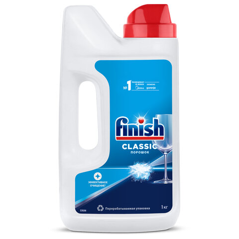 Порошок для мытья посуды в посудомоечных машинах 1 кг, FINISH (Финиш), 3010892