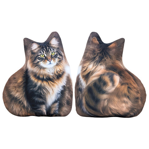 Игрушка мягкая АНТИСТРЕСС "КОШКИ", Бифлекс, ассорти, высота 30 см, 10 видов, WOOZOO (ВУЗУ), 666359