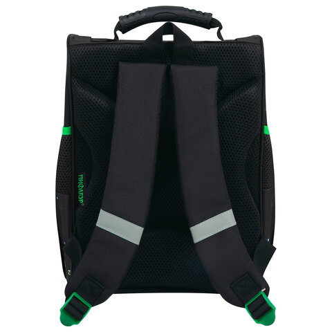 Ранец ПИФАГОР BASIC, 1 отделение, 3 кармана, эргономичная спинка, "Sharp sword", 35х28х18 см, 273138