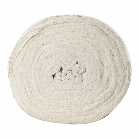 Полотно ХПП холстопрошивное ПЛОТНОЕ светлое 0,75х50 м, 170(±10) г/м2, шаг 2,5 мм, LAIMA Стандарт, 605542