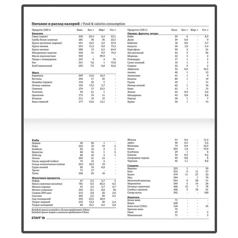 Планинг-еженедельник недатированный (165х90 мм) STAFF, твердая обложка, УФ-ЛАК, 64 л., "Leopards", 113515