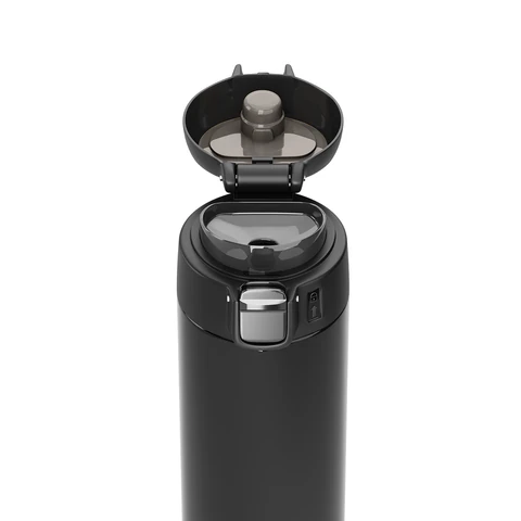 Термокружка 520 мл JOYLUX (ДЖОЙЛЮКС) ULTRA BLACK, нержавеющая сталь SUS304, черный матовый, 700277