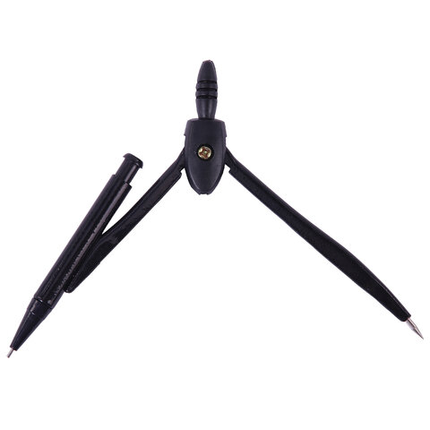 Готовальня STAFF "College" 9 предметов: циркуль 120 мм, чертежные принадлежности, механический карандаш, пластиковый пенал, 210863