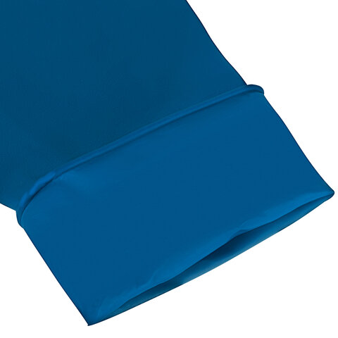 Перчатки латексные смотровые 25 пар (50 штук), размер 8-9, L (большой), синие, SAFE&CARE High Risk DL/TL210