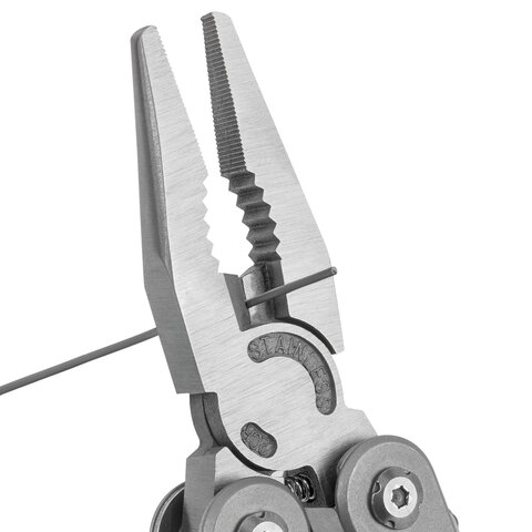 Мультитул армейский туристический с сумкой "22 в 1", пассатижи + 11 бит, нож, ТЕХ-ТОП, 671242