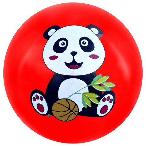 Мяч детский надувной "Зверята", 25 см, ПВХ, ассорти, 6 цветов, JOLLY JOT (ДЖОЛЛИ ДЖОТ), 666121