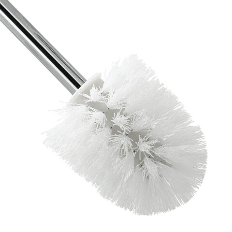 Ершик для унитаза подставка из толстого стекла, крепление к стене, хромированная сталь, LAIMA, 607425