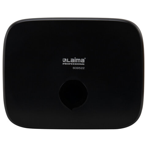 Диспенсер для полотенец LAIMA PROFESSIONAL PREMIUM BLACK (Система H2), Z-сложения, черный, ABS-пластик, 609522