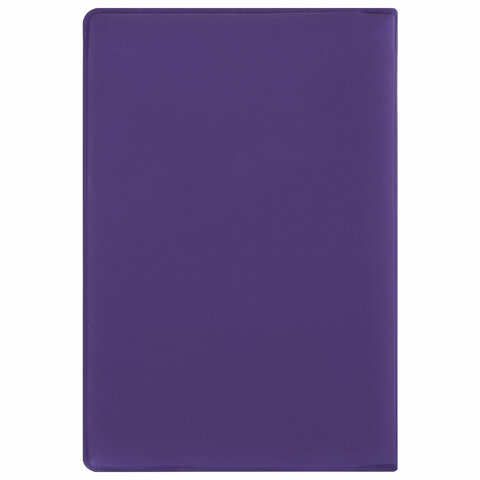 Обложка для паспорта STAFF, бархатный полиуретан, "Бабочки", фиолетовая, 237618