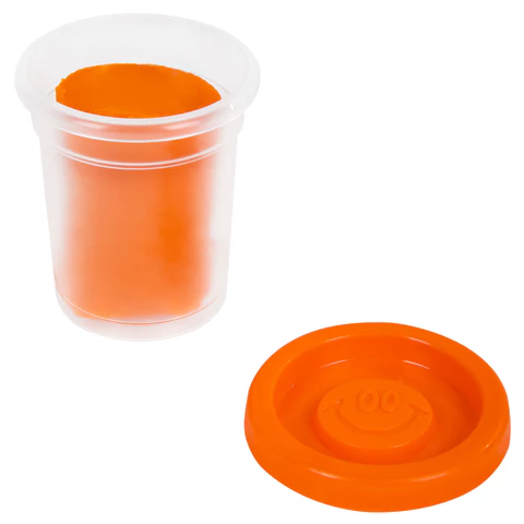 Пластилин-тесто для лепки BRAUBERG KIDS, 6 цветов, 300 г, 10 формочек, шприц, стек, крышки-штампики, 106719