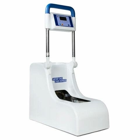 Аппарат для надевания бахил BOOT-PACK-COMPACT-LR, 50 Вт, ЖК-дисплей, белый, BT-EF