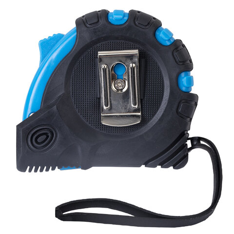 Рулетка измерительная 5 м х 19 мм, обрезиненный корпус, 3 фиксатора, RABBITEX (РАББИТЕКС) Special, 671354