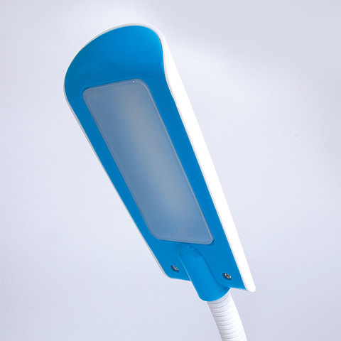 Настольная лампа / светильник SONNEN OU-146, на подставке, светодиодная, 4 Вт, белый/синий, 236671